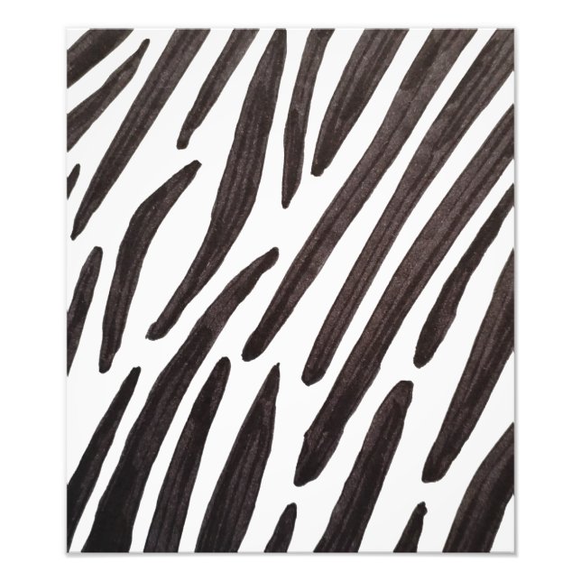 Foto Black and white zebra stripes (Frente)
