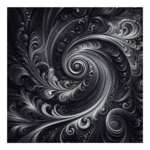 Foto Blanco Negro Gris Abstracto Moderno Simple Remolin
