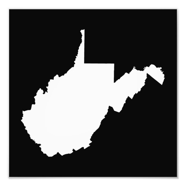Foto Blanco y negro de Virginia Occidental (Frente)