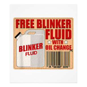 Foto Blinker Fluid Idiot Gag camisa regalo para Mechani
