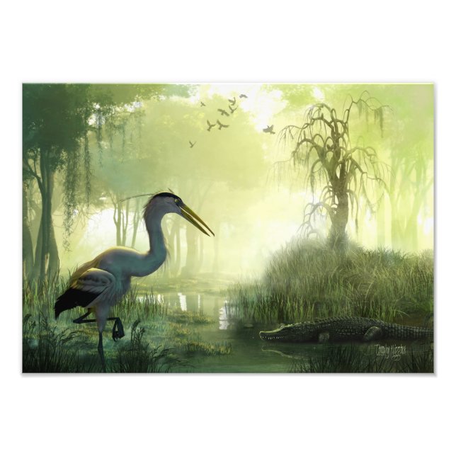 Foto Blue Heron Morning (Frente)