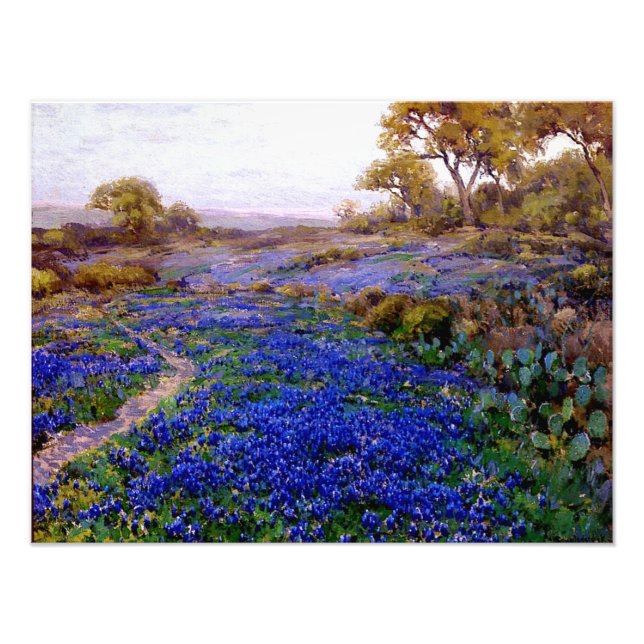 Foto Bluebonnets en Twilight, al norte de San Antonio (Frente)
