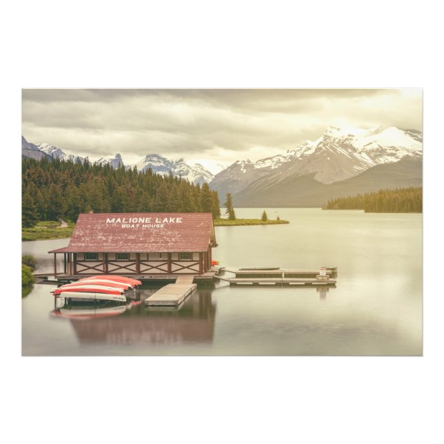 Foto Boathouse Lake Malige (Frente)