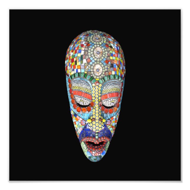 Foto Bob, ¿por qué la cara larga? Máscara de mosaico (Frente)
