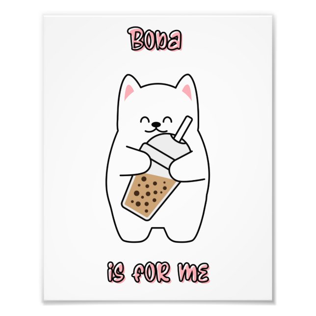 Foto Boba Es Para Mí (Frente)