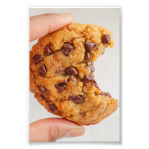 Foto Bocado de Galleta de Chocolate con Mantequilla de 