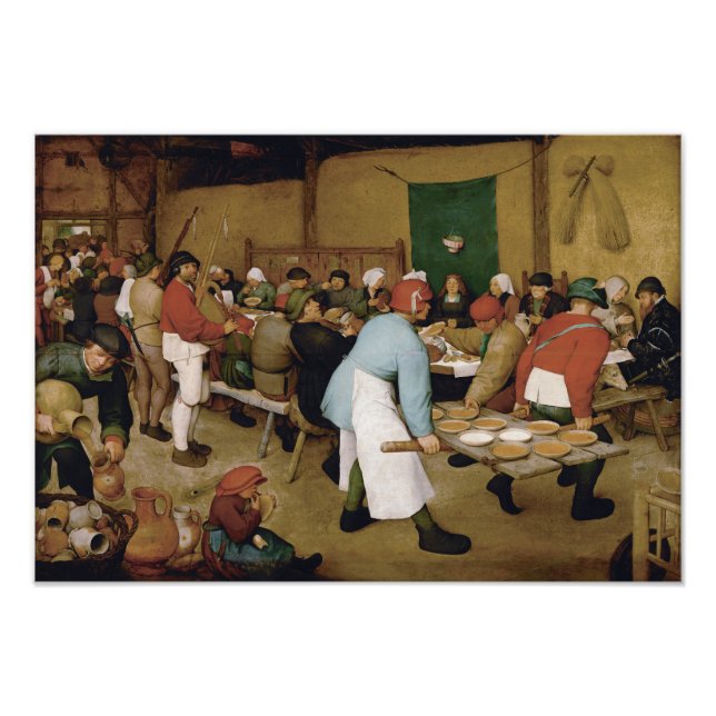Foto Boda campesina de Pieter Bruegel, el anciano (Frente)