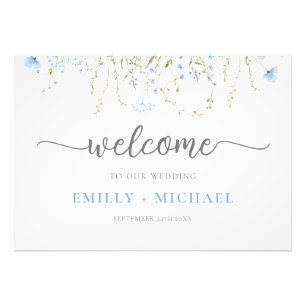 Foto Boda Periwinkle Blue Wildflower