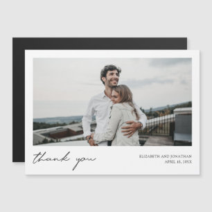 Foto Boda personalizada Gracias Magnet