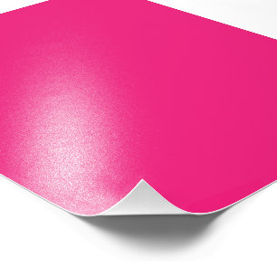 Foto Boda rosa caliente   Invitación de color sólido ne