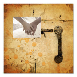 Foto boda rústico de verano