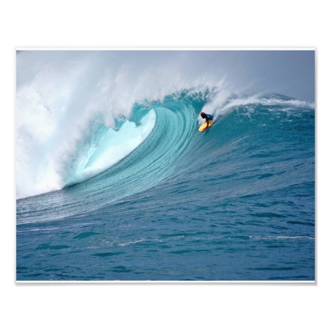 Foto Bodyboarder de Waimea Bay (Frente)