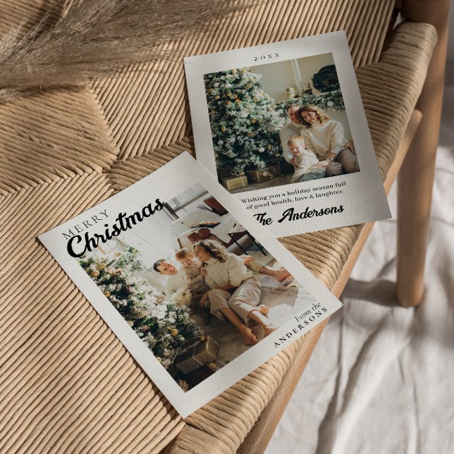 Foto Boho Minimalista moderno Feliz Navidad (Subido por el creador)