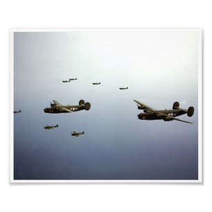 Foto Bombarderos del libertador B24 en el camino a la