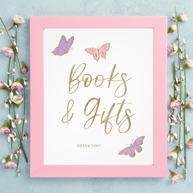 Foto Bonito Butterflies Libros y regalos Baby Shower (Subido por el creador)