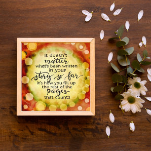 Foto Bonito tu historia amarilla y Naranja Inspiradora