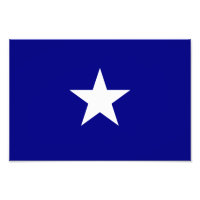 Bonnie Blue Flag Estrella Blanca