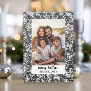 Foto - Borde de Pino Negro - guión Feliz Navidad