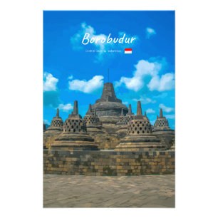 Foto Borobudur, Indonesia - Templo budista antiguo
