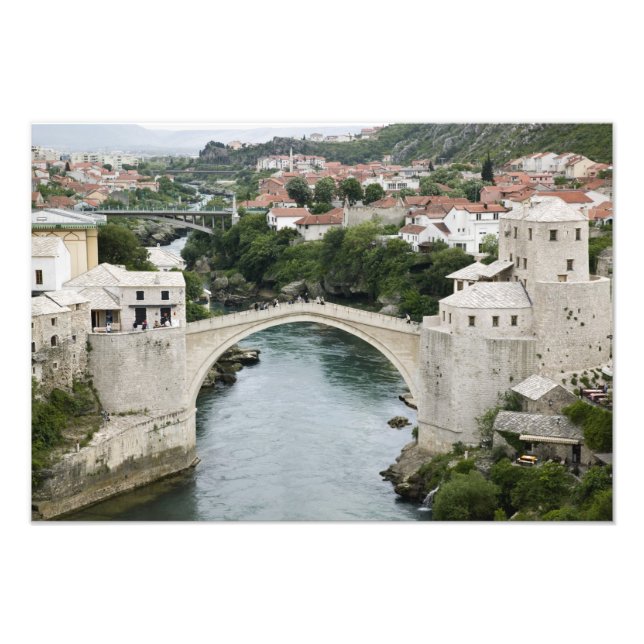 Foto Bosnia-Herzegovina - Mostar. El viejo puente (Frente)