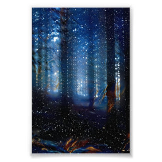 Foto bosque de galaxias