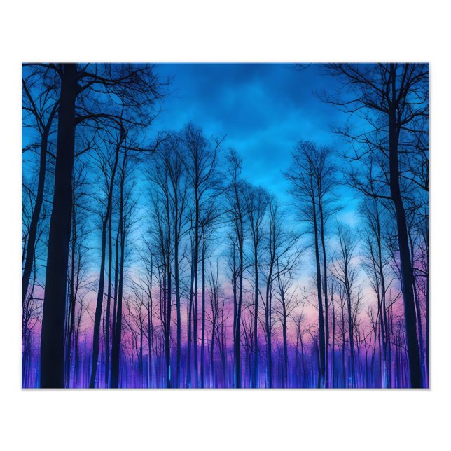 Foto Bosque de Invierno Tranquilo (Frente)