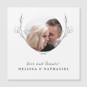 Foto Botánica Floral De Wreath Gracias Boda