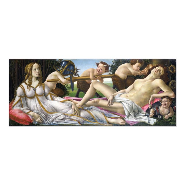 Foto Botticelli Venus y Mars (Frente)