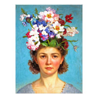 “Bouffant Florido” Anna - Sociedad de Arte y Flora