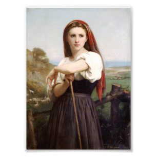 Foto Bouguereau Shepherdess