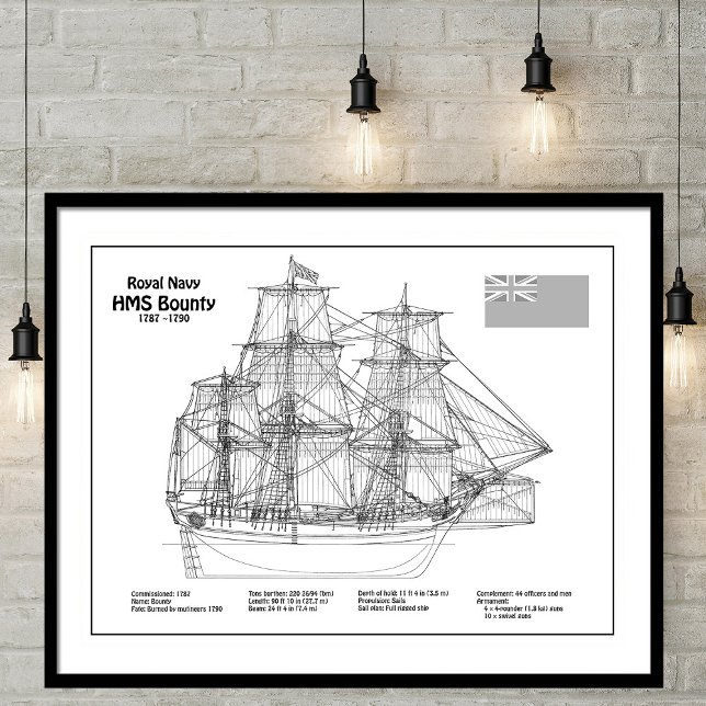 Foto Bounty HMS - Planes de Blueprint para buques BD (Subido por el creador)