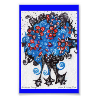 Foto Bouquet azul