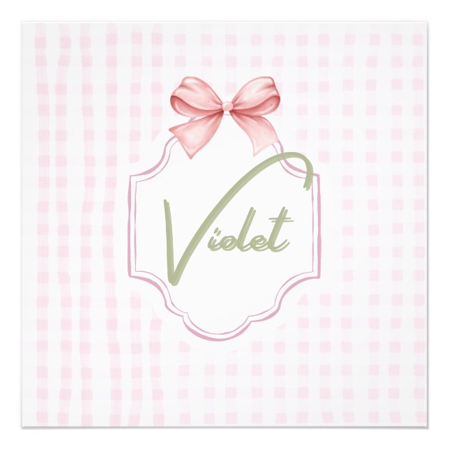 Foto Bow&Gingham (Frente)