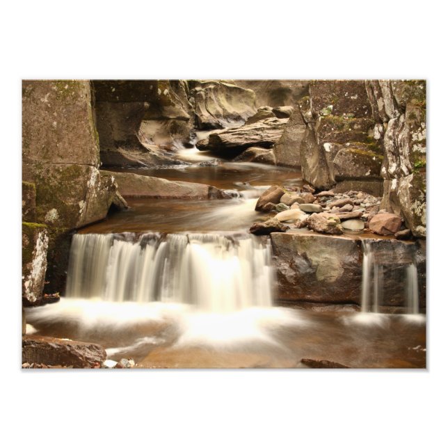 Foto Bracklinn Falls, Perthshire, Escocia (Frente)