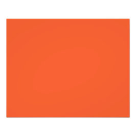 Foto Bright Orange Minimalist Solid Background