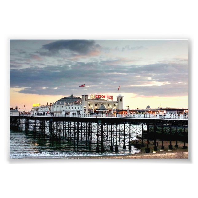 Foto Brighton Pier Sunset (Frente)