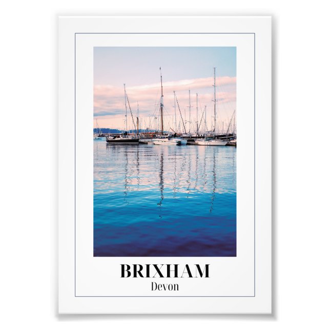 Foto Brixham Marina, Riviera Inglesa, Devon (Frente)