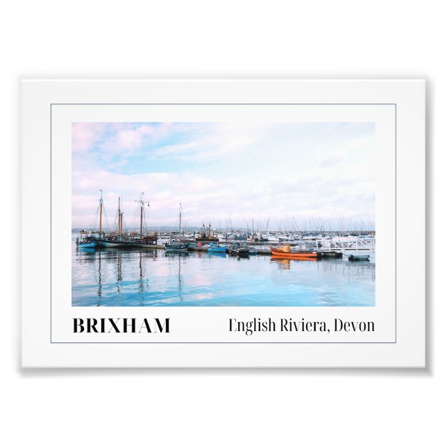 Foto Brixham Marina, Riviera Inglesa, Devon (Frente)