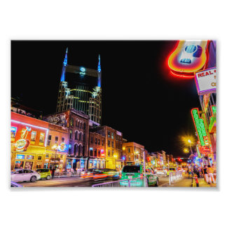 Foto Broadway Neon Light En Nashville Tennessee - Impri
