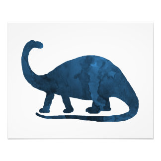 Foto Brontosauro - Azul marino - Dinosaurio
