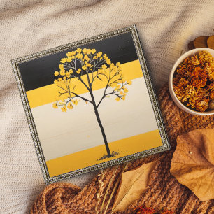 Foto Brote de sol: Árbol de flores amarillas