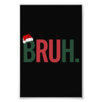 Bruh Navidades Regalos Para Su Mamá Papá Noel Sis