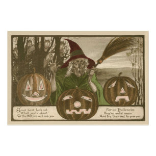 Foto Bruja Jack O' Lantern Calabaza Duende