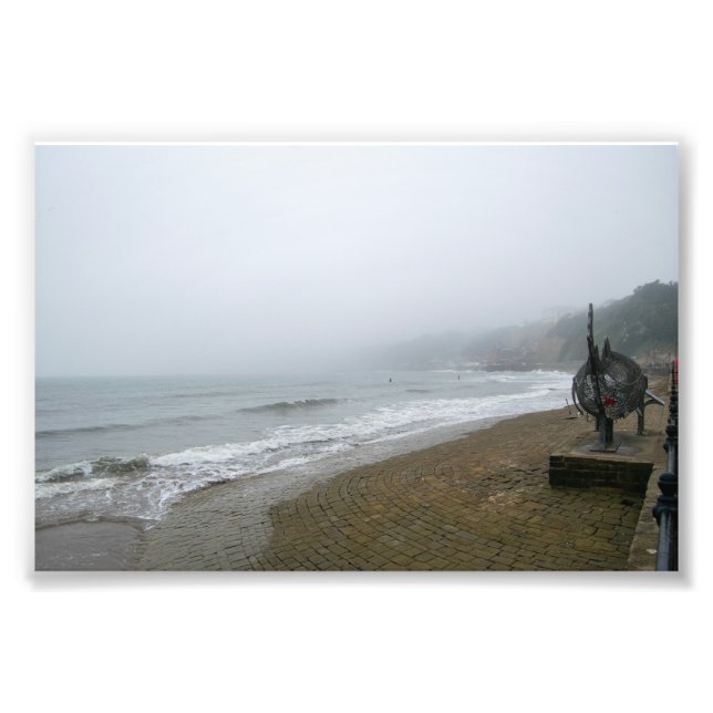 Foto Brumosa playa de Scarborough (Frente)