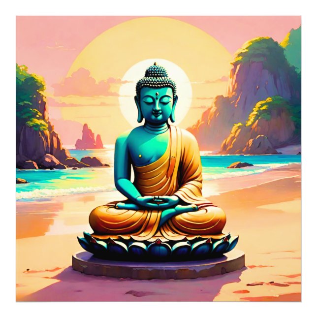 Foto Buda - Serenas Costas de la Iluminación  (Frente)