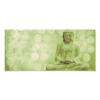 Foto buddha the light (light green)