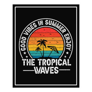 Foto Buenas Vibraciones Verano Olas Tropicales