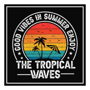 Foto Buenas Vibraciones Verano Olas Tropicales