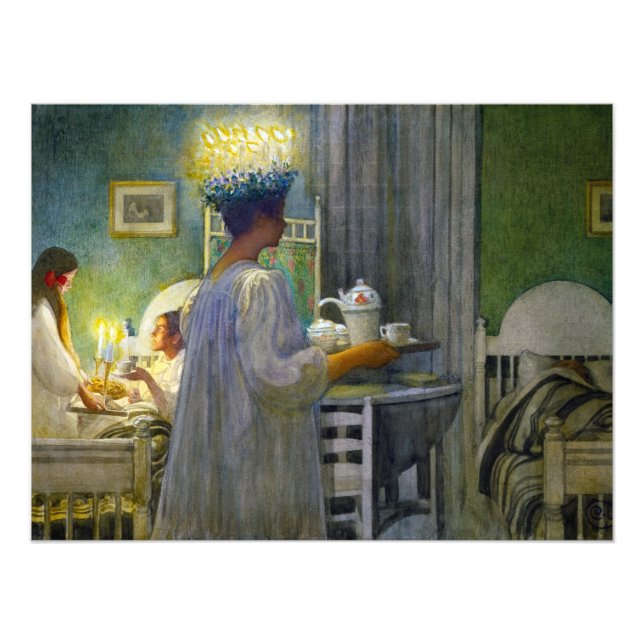 Foto Buenos días navidades, la fiesta de Santa Lucy (Frente)