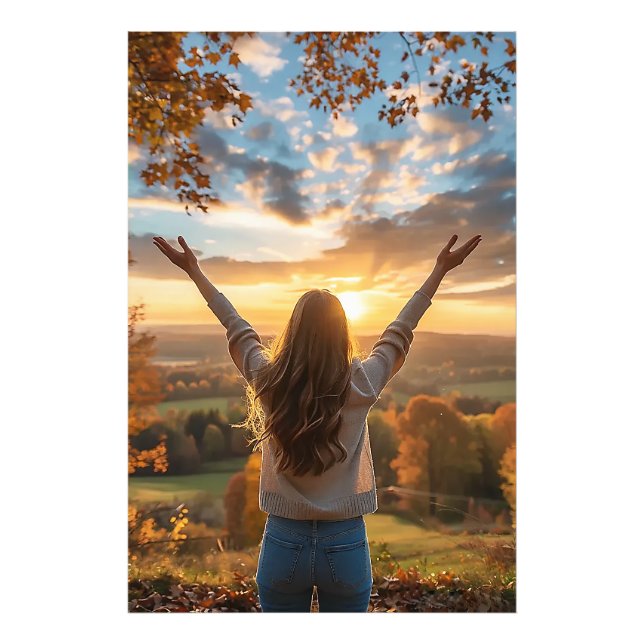 Foto Buenos días otoño (Frente)